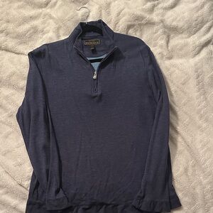 Jos. A. Bank Men's Navy quarter zip